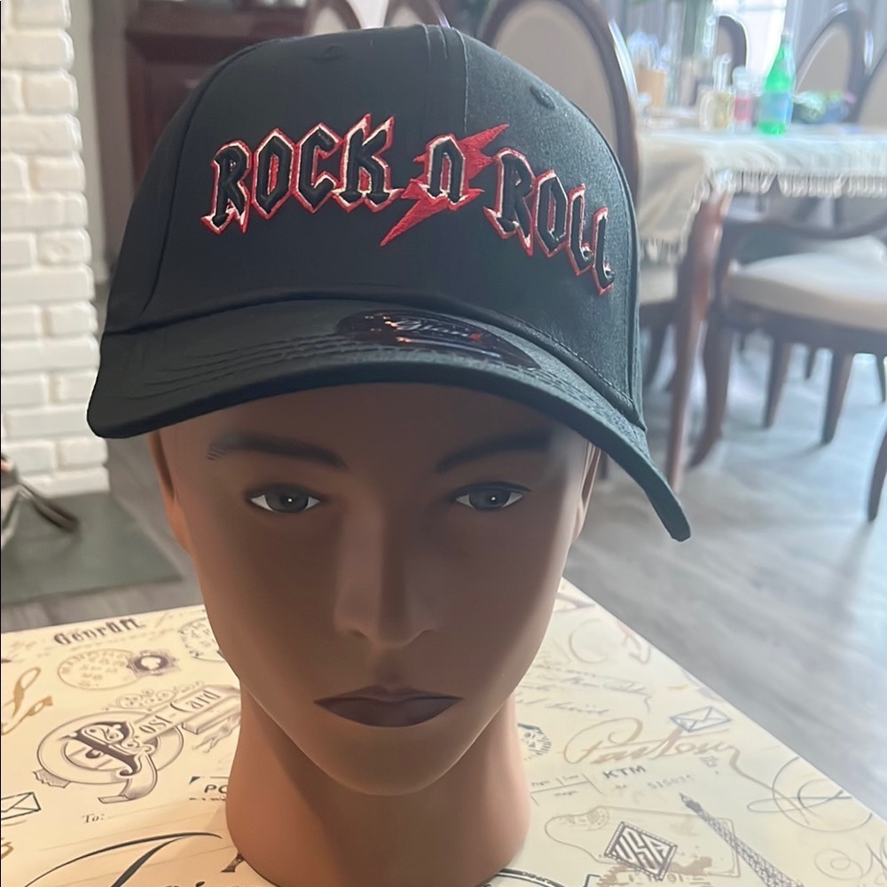 Black Rock n Roll Cap